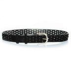 Isabel Marant, Black suede belt with black stones