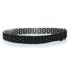 Isabel Marant, Black suede belt with black stones
