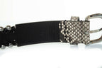 Isabel Marant, Zap belt with studs and snake print