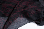 Alexander McQueen, sheer skull printed scarf