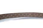 Gucci, python leather belt with gold metal bow