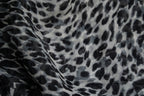 Saint Laurent, leopard printed square scarf