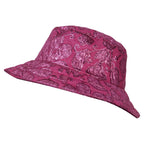 Gucci Lamé GG Monogram Reversible Bucket in Pink Polyamide