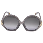 Chloé Vera Seashell Round Sunglasses in Grey Acetate