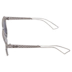 Dior Diorama 1 Mirrored Wayfarer Sunglasses in Silver Acetate