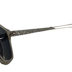 Dior Diorama 1 Mirrored Wayfarer Sunglasses in Silver Acetate