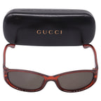 Gucci GG2566/S Interlocking G Sunglasses in Red Acetate