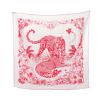 Hermes Carre90 Jungle Love Silk Scarf