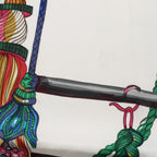 Hermes Carre90 Pasementerie Silk Scarf