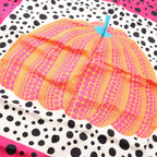 Louis Vuitton Yayoi Kusama Carre 90 Pumpkin Silk Scarf