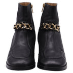 Women's See by Chloé Mahe Ankle Boots in Black Leather