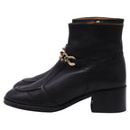 Women's See by Chloé Mahe Ankle Boots in Black Leather