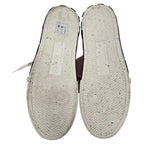 Women's Off-White Vulcanized Eco Sneakers in White Canvas