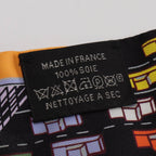Hermes Twilly PANTIN CITY Silk Scarf