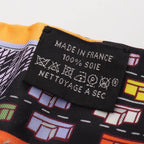 Hermes Twilly PANTIN CITY Silk Scarf
