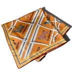 Hermes Carre90 Double Face Silk Scarf
