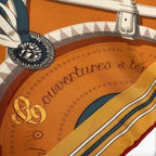 Hermes Carre90 Double Face Silk Scarf