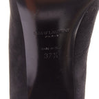 Women's Saint Laurent Suede Leather Mary Jane Pumps