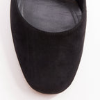 Women's Saint Laurent Suede Leather Mary Jane Pumps