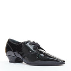 Women's Chanel 2018 Patent Pointed Oxford