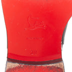 Women's Christian Louboutin Leather Buckle Boots