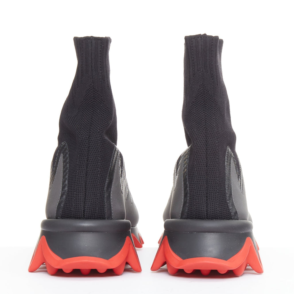 Men's Christian Louboutin Sock Ankle Sneaker