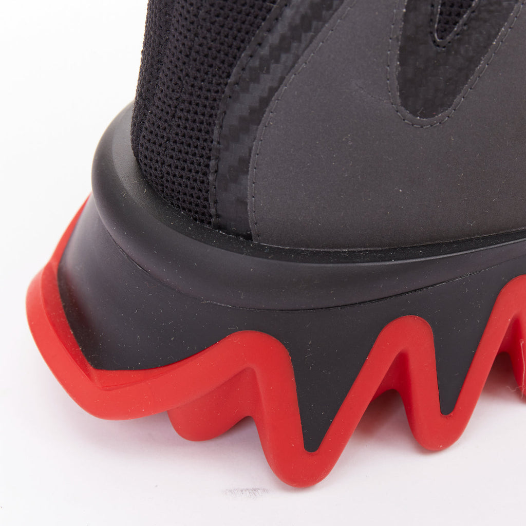 Men's Christian Louboutin Sock Ankle Sneaker