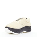 Women's Celine Delivery Shearling Sneakers