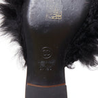 Women's Chanel Lamb Fur Fluffy Slippers