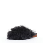 Women's Chanel Lamb Fur Fluffy Slippers