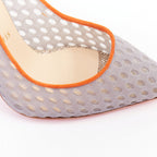 Women's Christian Louboutin Silver Pump