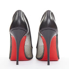 Women's Christian Louboutin Mesh Pumps