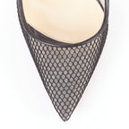 Women's Christian Louboutin Mesh Pumps