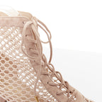 Women's Dior 2019 Suede Net Mesh Boots