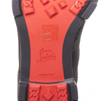 Men's Christian Louboutin Suede Lug Sole Boots