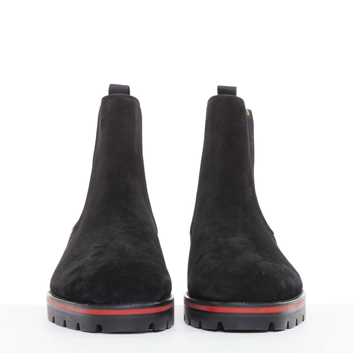 Men's Christian Louboutin Suede Boots