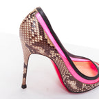 Women's Christian Louboutin PVC Leather Pumps