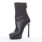 Women's Lanvin Leather Stiletto Ankle Boots
