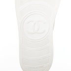Women's Chanel Mesh Suede Panel Sneakers