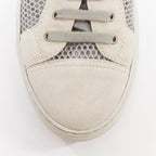 Women's Chanel Mesh Suede Panel Sneakers