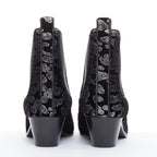 Women's Saint Laurent Velvet Chelsea Boots