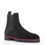 Men's Christian Louboutin Suede Boots
