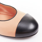 Women's Chanel Lambskin Leather Ribbon Flats