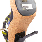 Women's Givenchy Canvas Cork Heels