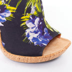 Women's Givenchy Canvas Cork Heels