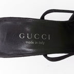 Women's Gucci Tom Ford Suede ID Plate Pumps