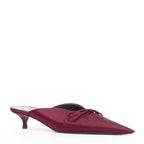 Women's Balenciaga Knife Satin Mules