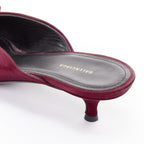 Women's Balenciaga Knife Satin Mules