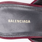Women's Balenciaga Knife Satin Mules