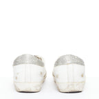 Women's Golden Goose Silver Crystal Sneakers